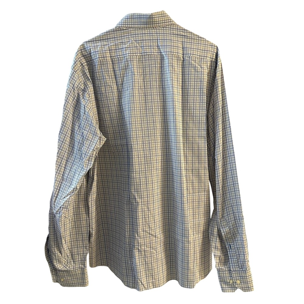 Tommy Bahama Men's Plaid Long Sleeve Button Down Shirt Size 16 - Picture 8 of 8